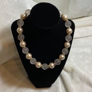 Napier vintage large bead 17 inch necklace.Napier name stamped on clasp.